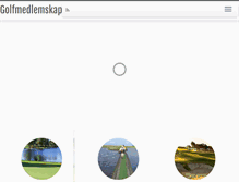 Tablet Screenshot of golfmedlemskap.se